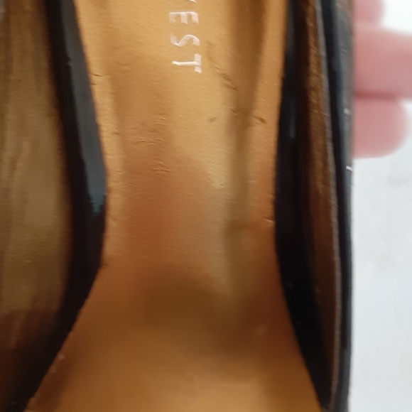 Nine West Leopard Glitter Heels size 7 - Picture 6 of 9